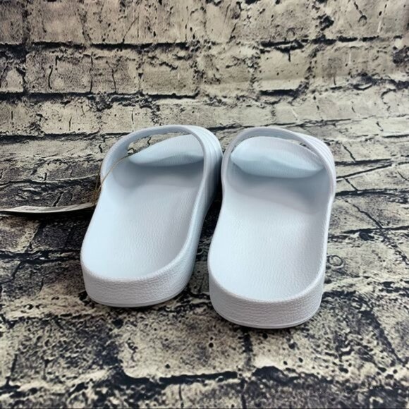 Adidas Size 10 Adilette Aqua Slides Light Blue FY8106 - Picture 6 of 9